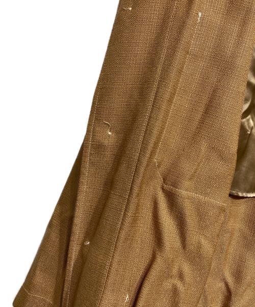 GUCCI（グッチ）GUCCI (グッチ) ビスコースシャツジャケット/Viscose shirt jacket ブラウン サイズ:50の古着・服飾アイテム