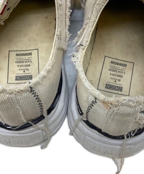 MIHARA YASUHIRO（ミハラヤスヒロ）MIHARA YASUHIRO (ミハラヤスヒロ) RECOGNIZE BOWWOW ローカットスニーカー/Low-top sneakers ベージュ サイズ:41の古着・服飾アイテム