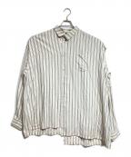 KIDILLキディル）の古着「Layered Shirts/レイヤードシャツ」｜ベージュ