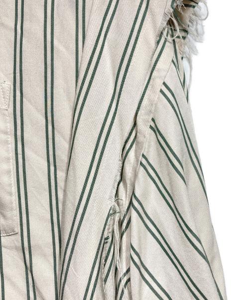 KIDILL（キディル）KIDILL (キディル) Layered Shirts/レイヤードシャツ ベージュ サイズ:Fの古着・服飾アイテム