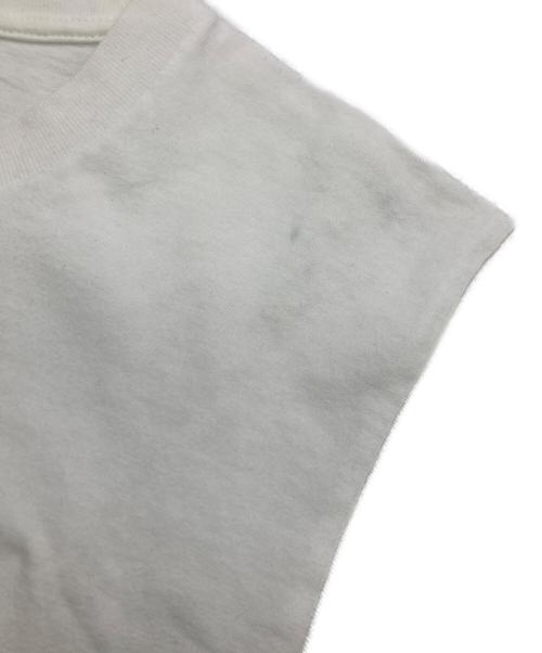 A BATHING APE（アベイシングエイプ）A BATHING APE (アベイシングエイプ) カレッジロゴプリントTシャツ ホワイト サイズ:Sの古着・服飾アイテム