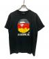 A BATHING APE（アベイシングエイプ）の古着「ヘッドプリントTシャツ」｜ブラック