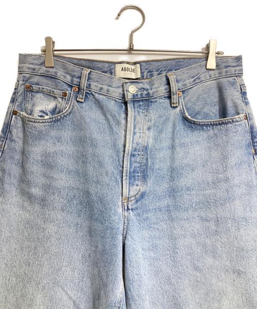 AGOLDE（エーゴールドイー）AGOLDE (エーゴールドイー) Low Slung BAGGY DENIM/ロースラングバギーデニム インディゴ サイズ:29の古着・服飾アイテム