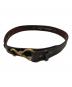 TORY LEATHER（トリーレザー）の古着「Hoof Pick Belt」｜ブラウン