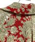 中古・古着 m's braque (エムズブラック) PRINT RAGLAN LONG SLEEVE SHIRT ethnic/プリントラグラン長袖シャツ レッド サイズ:38：10000円