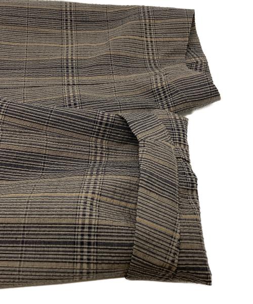 SEEALL（シーオール）SEEALL (シーオール) シアサッカーストライプジャケット/Seersucker striped jacket ブラウン サイズ:3の古着・服飾アイテム
