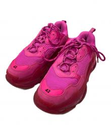 BALENCIAGA（バレンシアガ）の古着「TRIPLE S/トリプル エス」｜ピンク