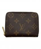 LOUIS VUITTONルイ ヴィトン）の古着「ジッピー コインパース/Zippy Coin Purse」｜ブラウン