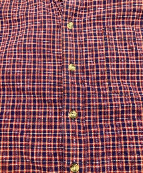 stussy（ステューシー）stussy (ステューシー) チェックシャツ レッド×ネイビー サイズ:Lの古着・服飾アイテム