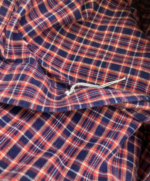 stussy（ステューシー）stussy (ステューシー) チェックシャツ レッド×ネイビー サイズ:Lの古着・服飾アイテム