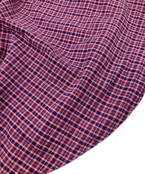 stussy（ステューシー）stussy (ステューシー) チェックシャツ レッド×ネイビー サイズ:Lの古着・服飾アイテム