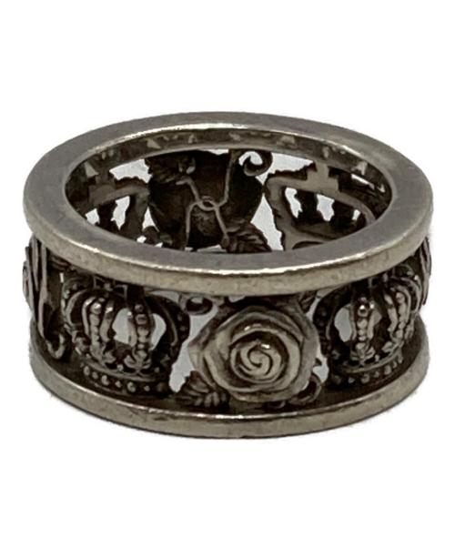 JUSTIN DAVIS（ジャスティンデイビス）JUSTIN DAVIS (ジャスティンデイビス) クラウンローズリング/Crown rose ring サイズ:10号の古着・服飾アイテム