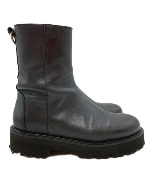 Caminando（カミナンド）Caminando (カミナンド) サイドジップブーツ/Side-zip boots ブラック サイズ:6の古着・服飾アイテム