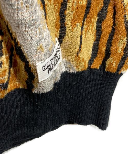 WACKO MARIA（ワコマリア）WACKO MARIA (ワコマリア) TIM LEHI (ティム リーハイ) ティムリーハイジャガードニット / Timley High Jacquard Knit イエロー サイズ:Mの古着・服飾アイテム
