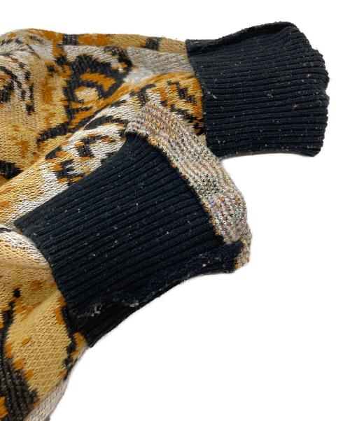 WACKO MARIA（ワコマリア）WACKO MARIA (ワコマリア) TIM LEHI (ティム リーハイ) ティムリーハイジャガードニット / Timley High Jacquard Knit イエロー サイズ:Mの古着・服飾アイテム