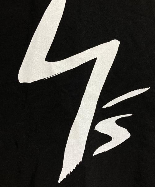 Y's（ワイズ）Y's (ワイズ) バックロゴスタンドカラーロングシャツ/Back logo stand collar long shirt ブラック サイズ:2の古着・服飾アイテム