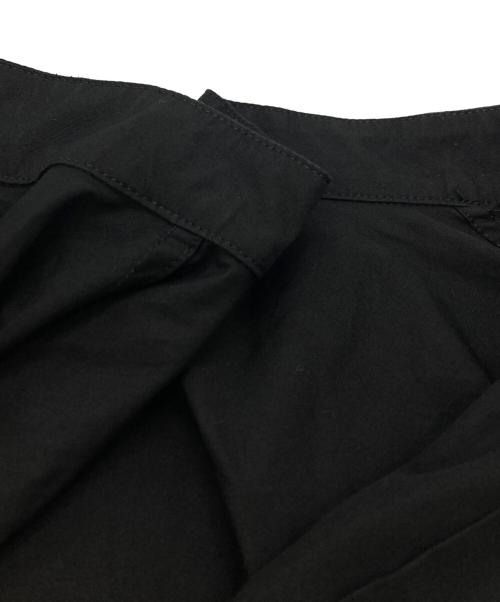 Y's（ワイズ）Y's (ワイズ) バックロゴスタンドカラーロングシャツ/Back logo stand collar long shirt ブラック サイズ:2の古着・服飾アイテム