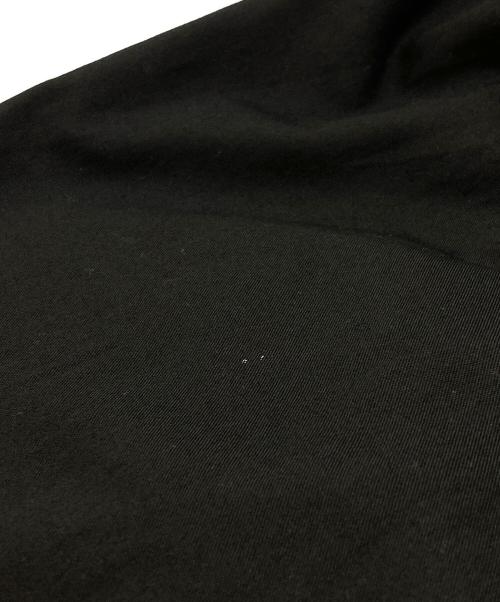 GROUND Y（グラウンドワイ）GROUND Y (グラウンドワイ) テンセルグルカワイドスラックス / Tencel Gurkha Wide Slacks ブラック サイズ:3の古着・服飾アイテム