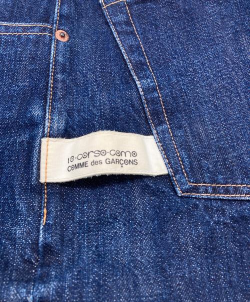 COMME des GARCONS HOMME（コムデギャルソン オム）COMME des GARCONS HOMME (コムデギャルソン オム) 10 corso como (ディエチ コルソコモ) デニムショートパンツ インディゴ サイズ:Mの古着・服飾アイテム