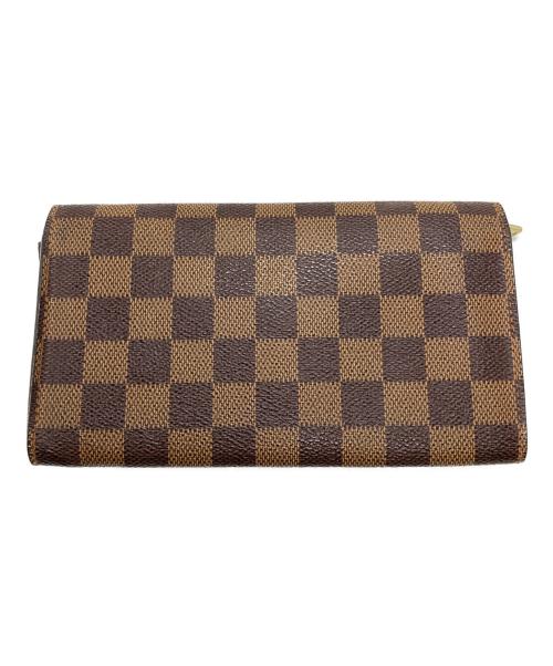 LOUIS VUITTON（ルイ ヴィトン）LOUIS VUITTON (ルイ ヴィトン) ポシェット ポルト・モネ クレディ/Pochette Portemonnaie Credit ブラウンの古着・服飾アイテム