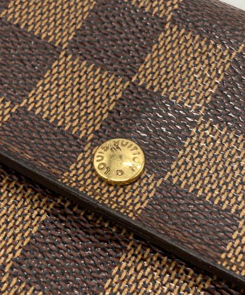 LOUIS VUITTON（ルイ ヴィトン）LOUIS VUITTON (ルイ ヴィトン) ポシェット ポルト・モネ クレディ/Pochette Portemonnaie Credit ブラウンの古着・服飾アイテム