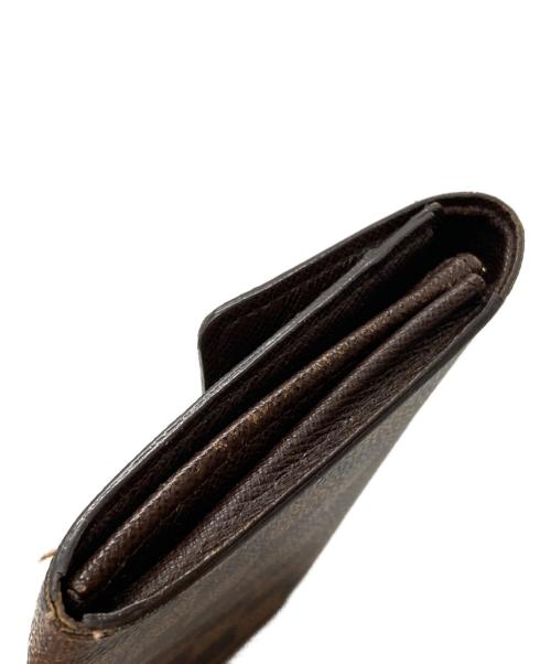 LOUIS VUITTON（ルイ ヴィトン）LOUIS VUITTON (ルイ ヴィトン) ポシェット ポルト・モネ クレディ/Pochette Portemonnaie Credit ブラウンの古着・服飾アイテム