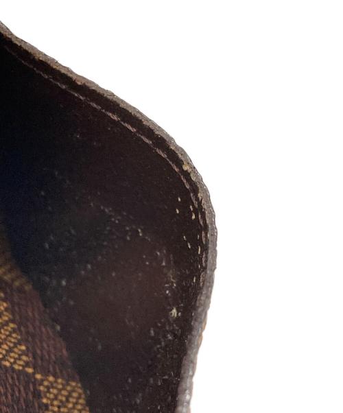 LOUIS VUITTON（ルイ ヴィトン）LOUIS VUITTON (ルイ ヴィトン) ポシェット ポルト・モネ クレディ/Pochette Portemonnaie Credit ブラウンの古着・服飾アイテム