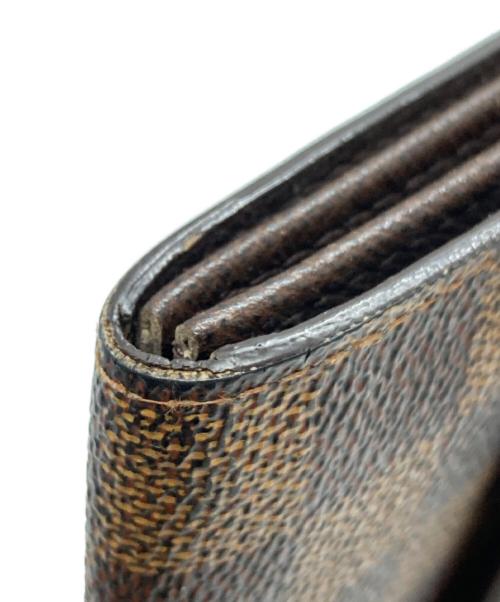LOUIS VUITTON（ルイ ヴィトン）LOUIS VUITTON (ルイ ヴィトン) ポシェット ポルト・モネ クレディ/Pochette Portemonnaie Credit ブラウンの古着・服飾アイテム
