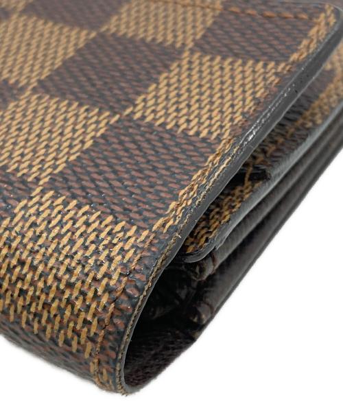 LOUIS VUITTON（ルイ ヴィトン）LOUIS VUITTON (ルイ ヴィトン) ポシェット ポルト・モネ クレディ/Pochette Portemonnaie Credit ブラウンの古着・服飾アイテム