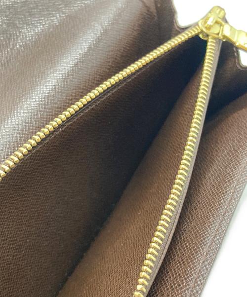 LOUIS VUITTON（ルイ ヴィトン）LOUIS VUITTON (ルイ ヴィトン) ポシェット ポルト・モネ クレディ/Pochette Portemonnaie Credit ブラウンの古着・服飾アイテム
