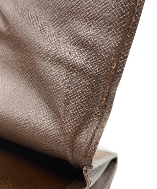 LOUIS VUITTON（ルイ ヴィトン）LOUIS VUITTON (ルイ ヴィトン) ポシェット ポルト・モネ クレディ/Pochette Portemonnaie Credit ブラウンの古着・服飾アイテム