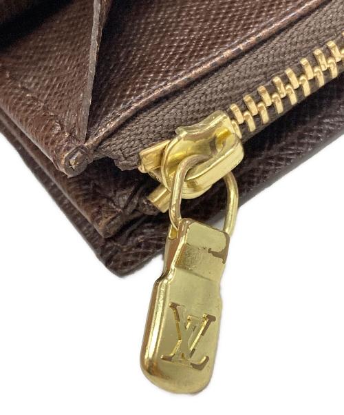 LOUIS VUITTON（ルイ ヴィトン）LOUIS VUITTON (ルイ ヴィトン) ポシェット ポルト・モネ クレディ/Pochette Portemonnaie Credit ブラウンの古着・服飾アイテム