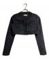 darich（ダーリッチ）の古着「リュクスツイードショートジャケット/Luxe Tweed Short Jacket」｜ブラック