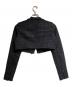 darich (ダーリッチ) リュクスツイードショートジャケット/Luxe Tweed Short Jacket ブラック サイズ:Free：7000円