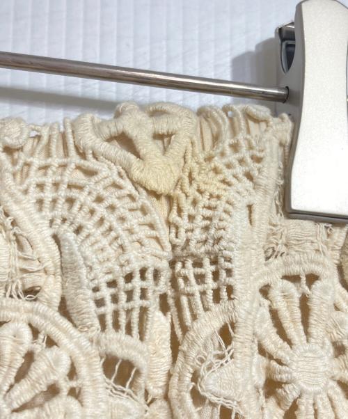 journal standard luxe（ジャーナルスタンダード ラックス）journal standard luxe (ジャーナルスタンダード ラックス) レースMIXスカート/Lace Mix Skirt ベージュ サイズ:－の古着・服飾アイテム