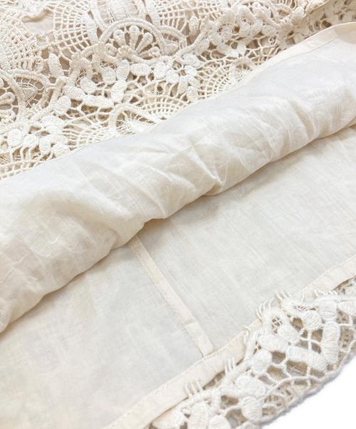 journal standard luxe（ジャーナルスタンダード ラックス）journal standard luxe (ジャーナルスタンダード ラックス) レースMIXスカート/Lace Mix Skirt ベージュ サイズ:－の古着・服飾アイテム