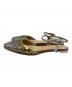 FRANCESCO RUSSO (フランチェスコ ルッソ) スパンコールサンダル/Sequin sandals グレー サイズ:37：10000円