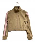 TWトゥ）の古着「Nylon Line Jacket/ナイロンラインジャケット」｜ベージュ
