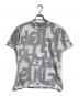 COMME des GARCONS HOMME（コムデギャルソン オム）の古着「メッシュレイヤードカットソー/Mesh layered cut and sew」｜ホワイト