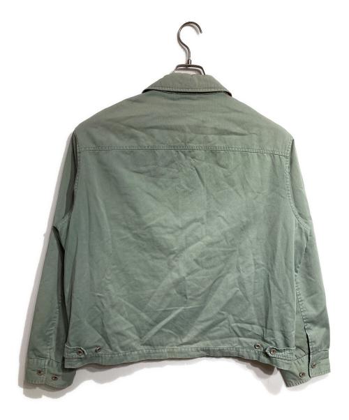 POLO RALPH LAUREN（ポロ・ラルフローレン）POLO RALPH LAUREN (ポロ・ラルフローレン) 裏地チェックスウィングトップ/Check-Lined Swing Top Jacket グリーン サイズ:XLの古着・服飾アイテム
