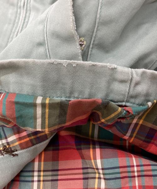 POLO RALPH LAUREN（ポロ・ラルフローレン）POLO RALPH LAUREN (ポロ・ラルフローレン) 裏地チェックスウィングトップ/Check-Lined Swing Top Jacket グリーン サイズ:XLの古着・服飾アイテム