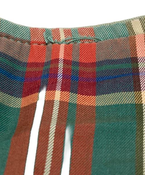 POLO RALPH LAUREN（ポロ・ラルフローレン）POLO RALPH LAUREN (ポロ・ラルフローレン) 裏地チェックスウィングトップ/Check-Lined Swing Top Jacket グリーン サイズ:XLの古着・服飾アイテム