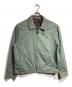 POLO RALPH LAUREN（ポロ・ラルフローレン）の古着「裏地チェックスウィングトップ/Check-Lined Swing Top Jacket」｜グリーン