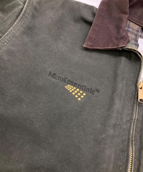 CarHartt（カーハート）CarHartt (カーハート) 企業ロゴ刺繍デトロイトジャケット モスグリーン サイズ:SIZE L-REGULARの古着・服飾アイテム