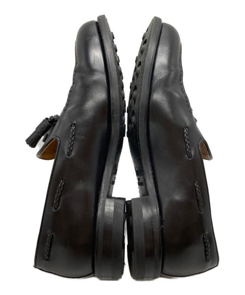 berwick（バーウィック）berwick (バーウィック) タッセルローファー/Tassel loafers ブラック サイズ:7-1/2の古着・服飾アイテム