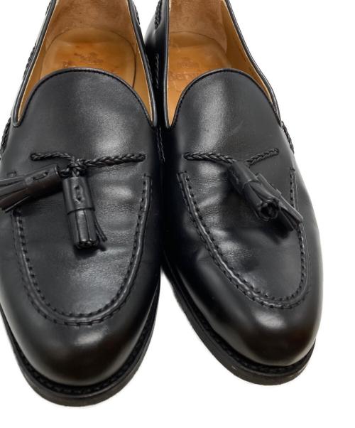 berwick（バーウィック）berwick (バーウィック) タッセルローファー/Tassel loafers ブラック サイズ:7-1/2の古着・服飾アイテム