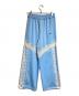 MAISON SPECIAL（メゾンスペシャル）の古着「Lace Docking Jersey Pants/レースドッキングジャージパンツ」｜ブルー