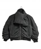 PRANK PROJECTプランクプロジェクト）の古着「Muffler Volume Blouson/マフラーボリュームブルゾン」｜ブラック
