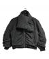 PRANK PROJECT（プランクプロジェクト）の古着「Muffler Volume Blouson/マフラーボリュームブルゾン」｜ブラック