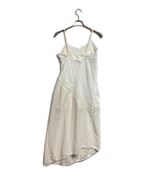 PRANK PROJECT（プランクプロジェクト）PRANK PROJECT (プランクプロジェクト) Lace Trimming Dress/レーストリミングドレス ホワイト サイズ:FREEの古着・服飾アイテム